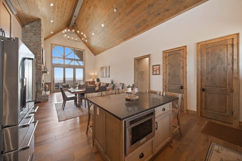 Dine Together at the Dining Table and Center Island