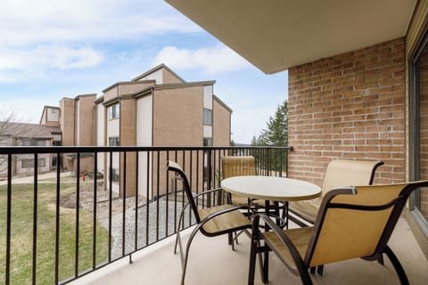 Private balcony w/ seating—perfect for fresh air & quiet morning coffee.