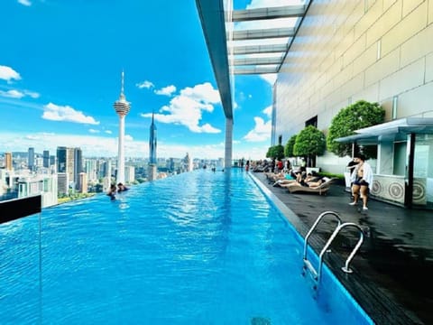 Rooftop pool