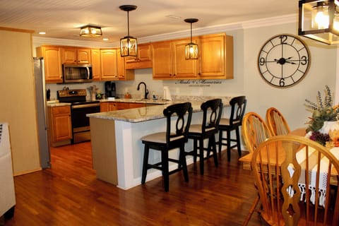 So. Much. Counter. Space!! Granite countertops as well!!