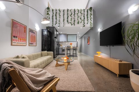 Living Room + Kitchen