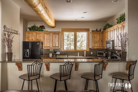 Additional Bar Seating at Kitchen