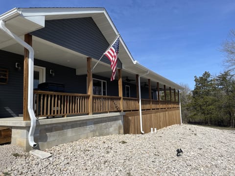 Large Front Porch overlooking the Ozark National Scenic Riverways