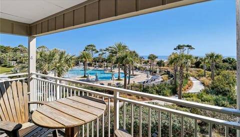 Balcony view to left