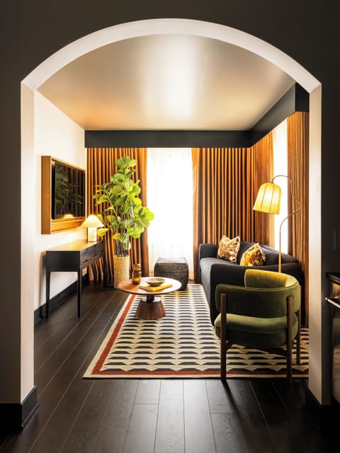 Luxury Suite, 1 King Bed with Sofa bed | In-room safe, blackout drapes, iron/ironing board, free WiFi