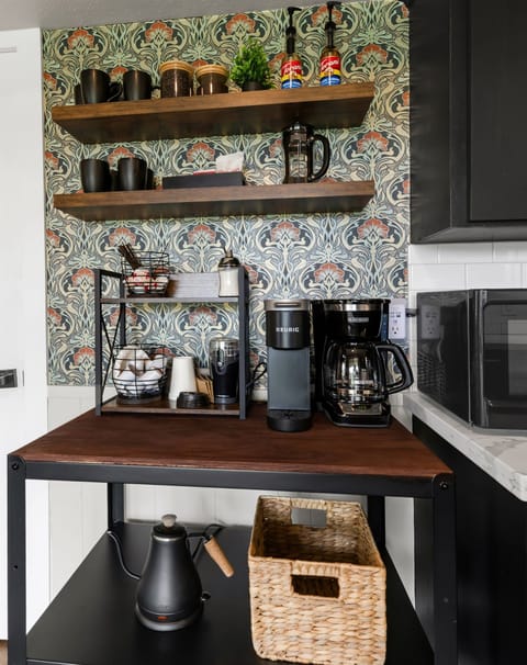 Coffee bar includes all the essentials plus a lot more!