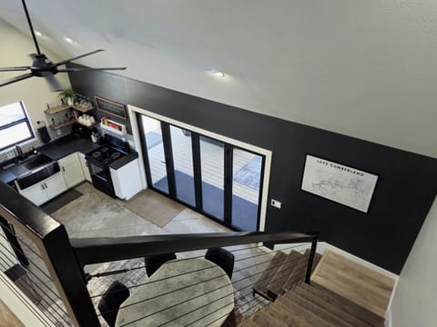 Overview From Top Of Stairs