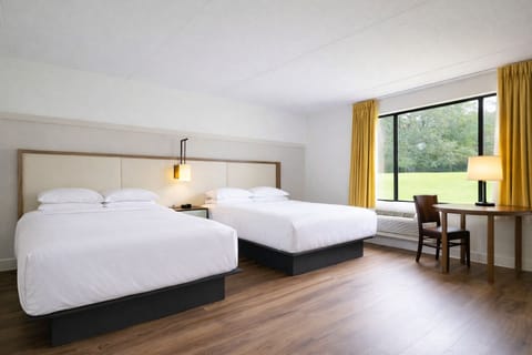 Signature Room, 2 Queen Beds, Balcony, Mountain View | Individually furnished, desk, laptop workspace, free WiFi