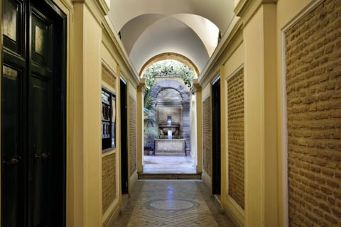Interior entrance