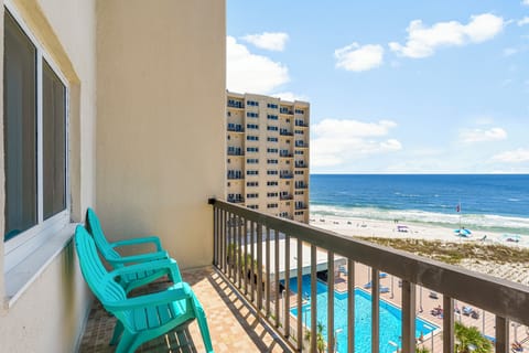 Wake up with morning coffee or tea on your master bedroom balcony every morning.