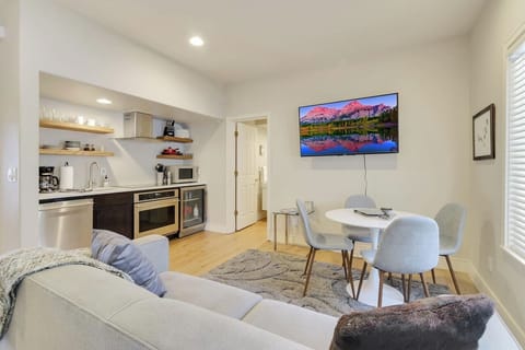 Downstairs Area with Kitchen