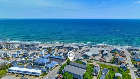 A stroll on the beach is mere minutes away!