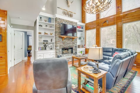 Ellijay Vacation Rental | 5BR | 4.5BA | 3,900 Sq Ft | Stairs Required