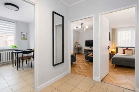 Family Apartment, City View | Living area | 50-inch Smart TV with cable channels, Netflix, streaming services
