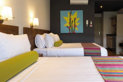 Family Studio Suite | In-room safe, desk, blackout drapes, iron/ironing board