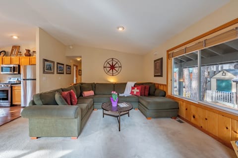 Large sectional sofa for your comfort.