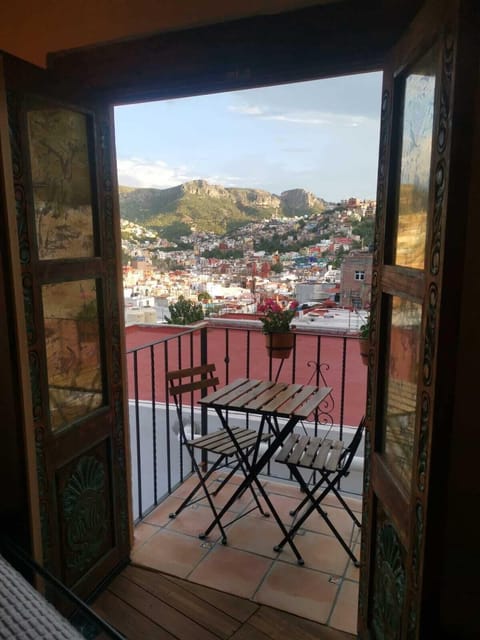 Panoramic Studio Suite, Non Smoking, City View | Balcony view