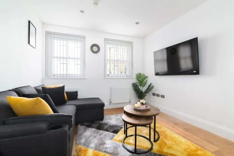 Cozy Living Room with Sofa bed and Chill in style with high-speed internet & Smart TV for your ultimate relaxation