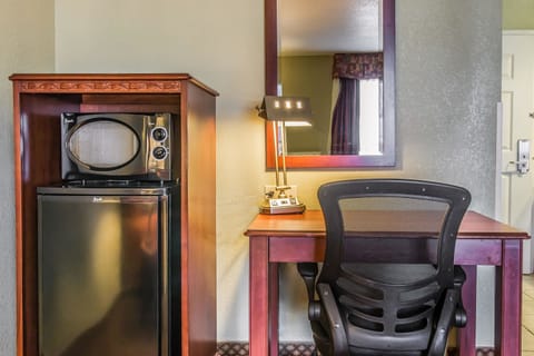 In-room safe, desk, laptop workspace, iron/ironing board