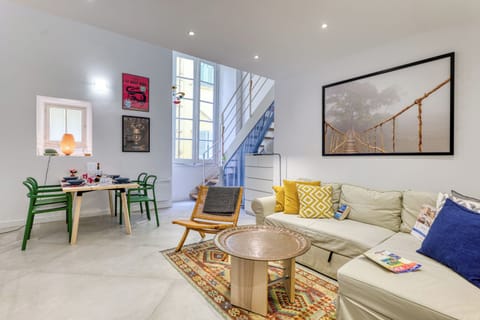 Living and dining room