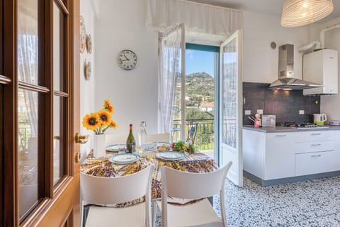Kitchen and dining area