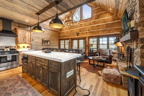 Stay connected with family and friends in this open-concept space that flows from kitchen to living room, perfect for making memories together.
