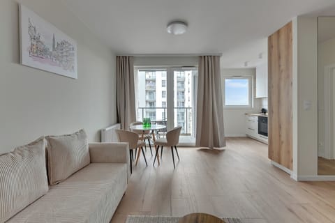 Apartment, Balcony, City View | 1 bedroom, iron/ironing board, free WiFi