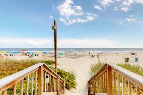 2nd Row from the Beach