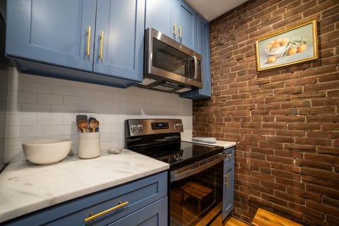 All soaps and basic spices provided.