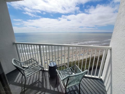Take in sweeping balcony views perfect for slow mornings.