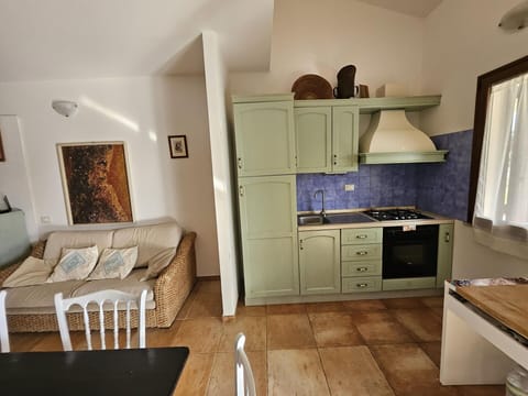 Kitchen, Living Room