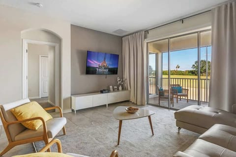 The living room has been designed to create a cozy and welcoming atmosphere for anyone who enters.