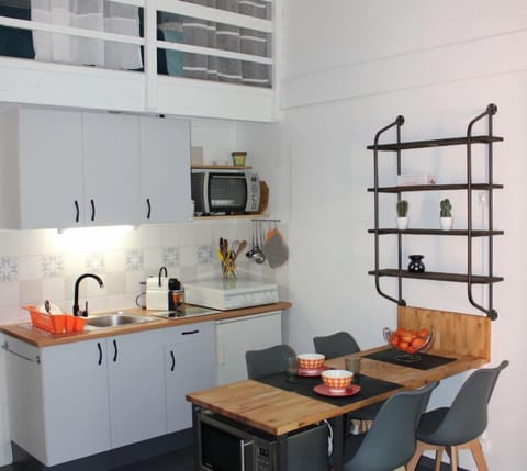 Family Apartment, Garden View | Private kitchen