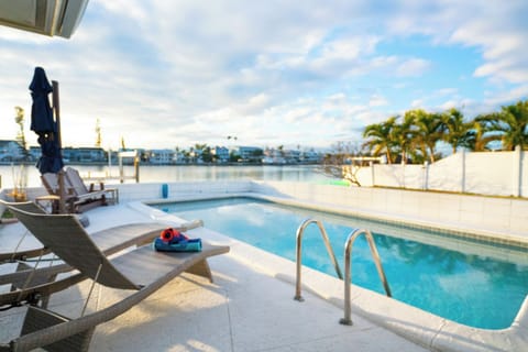 The heated, ocean-side pool is great for swimming year round.