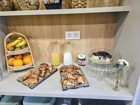 Daily buffet breakfast for a fee