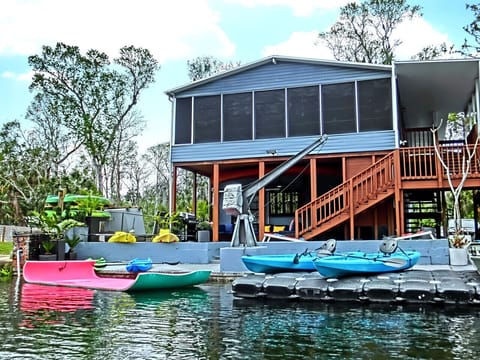 Plenty of Kayaks and Water Toys Included!