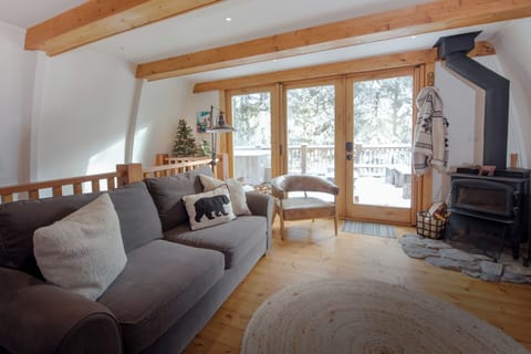 Cozy Cabin Living Room 