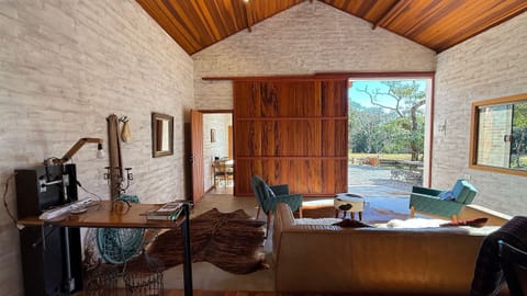 Villa | Living area | Fireplace