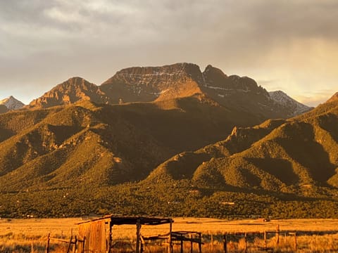 The view from the front of our Hideaway.