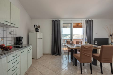 Kitchen and dining area