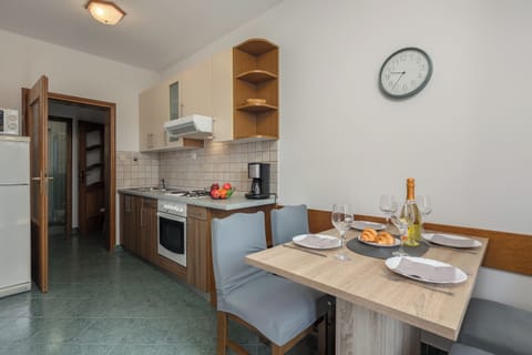 Kitchen and dining area