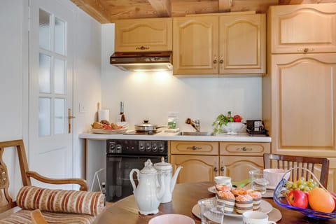 Kitchen and dining area