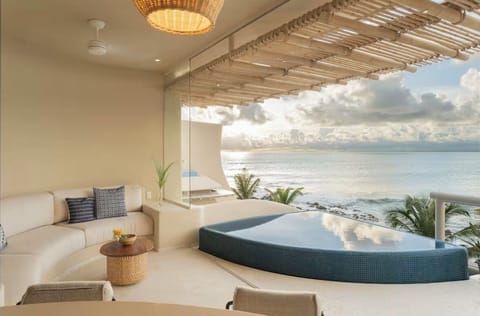 Condo, 2 Bedrooms, Private Pool, Beachside | Living area | Smart TV