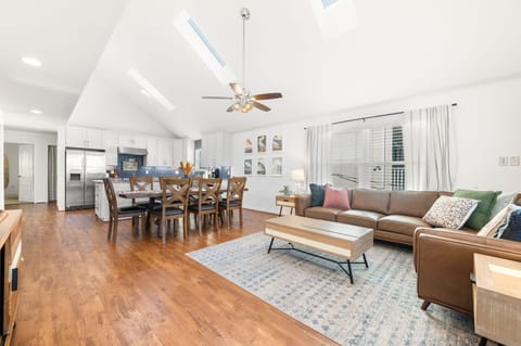 Vaulted ceilings with an incredible amount of natural light