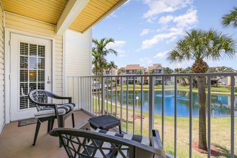 Tranquil pond views