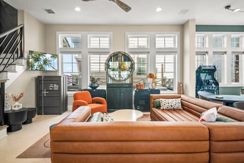 Living Room & Game Room, 1st Floor