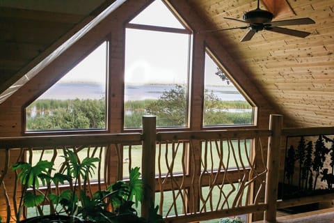 Sweeping views of the lake