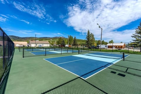 Located directly across the street from the city pickleball courts