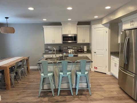 Fully stocked kitchen
