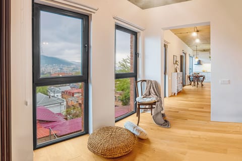 Apartment, City View | 1 bedroom, blackout drapes, iron/ironing board, free WiFi